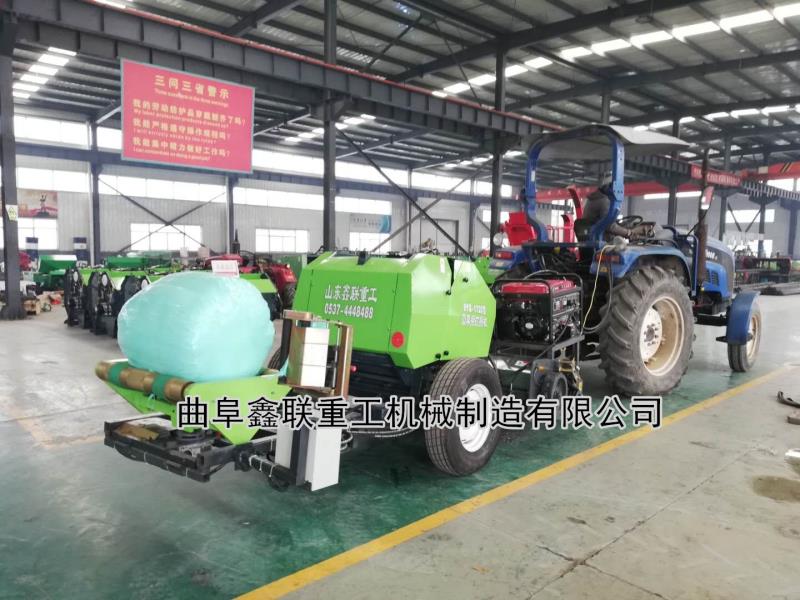 秸稈收割粉碎打捆包膜一體機(jī)